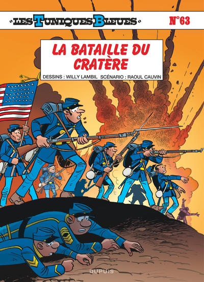 Les Tuniques Bleues - Tome 63 - La bataille du Cratère (9791034736331-front-cover)