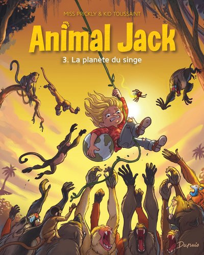 Animal Jack - Tome 3 - La planète du singe (9791034748068-front-cover)