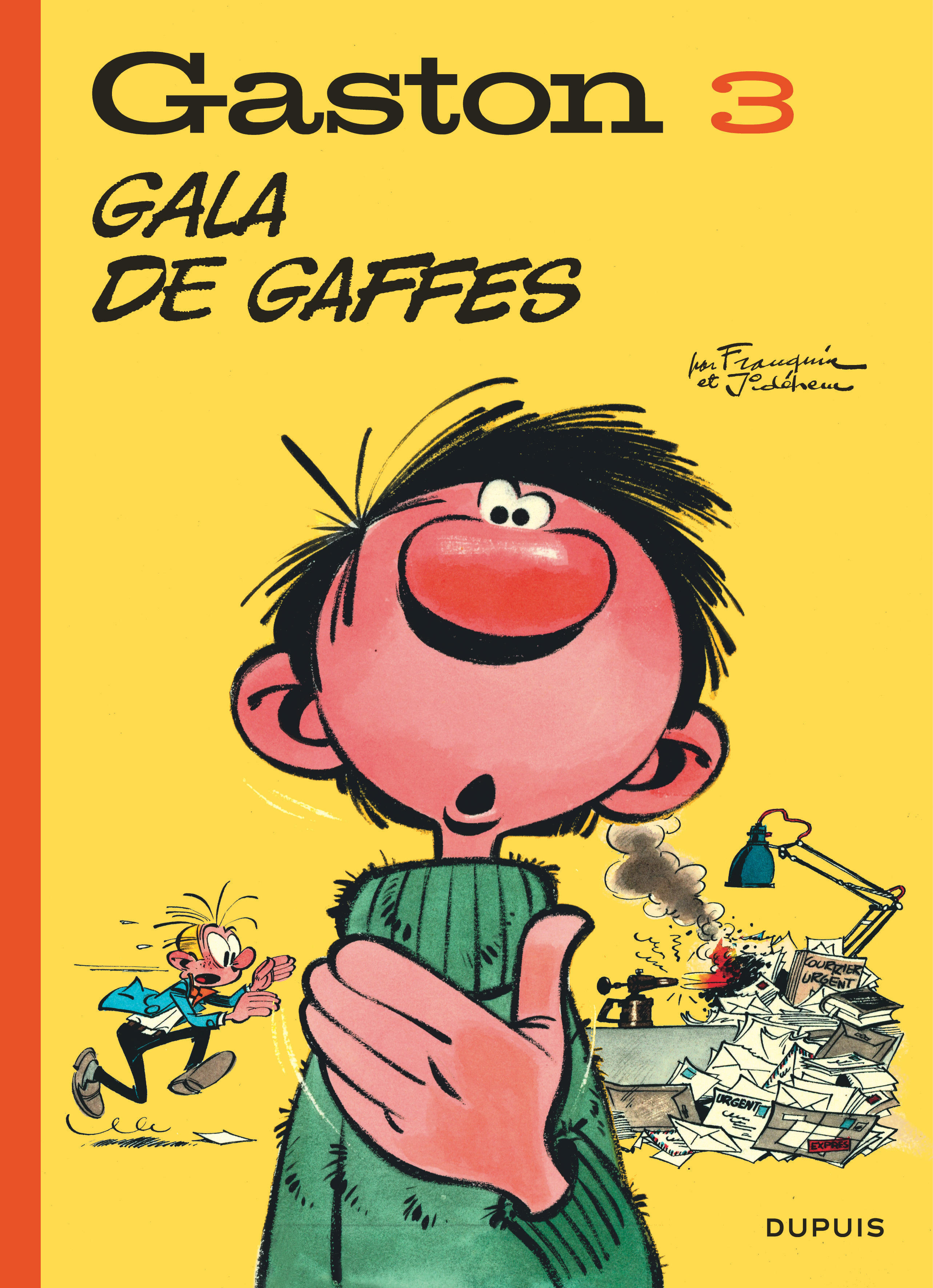 Gaston (édition 2018) - Tome 3 - Gala de gaffes (9791034730735-front-cover)