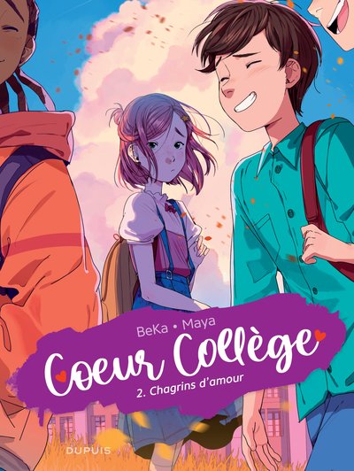 Coeur Collège - Tome 2 - Chagrins d'amour (9791034762651-front-cover)