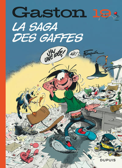 Gaston (édition 2018) - Tome 19 - La saga des gaffes (9791034730896-front-cover)