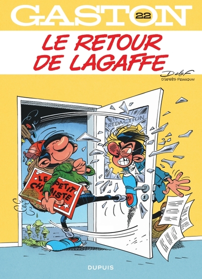 Gaston - Tome 22 - Le retour de Lagaffe (9791034752065-front-cover)