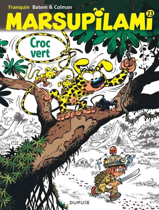 Marsupilami - Tome 23 - Croc vert (9791034766482-front-cover)