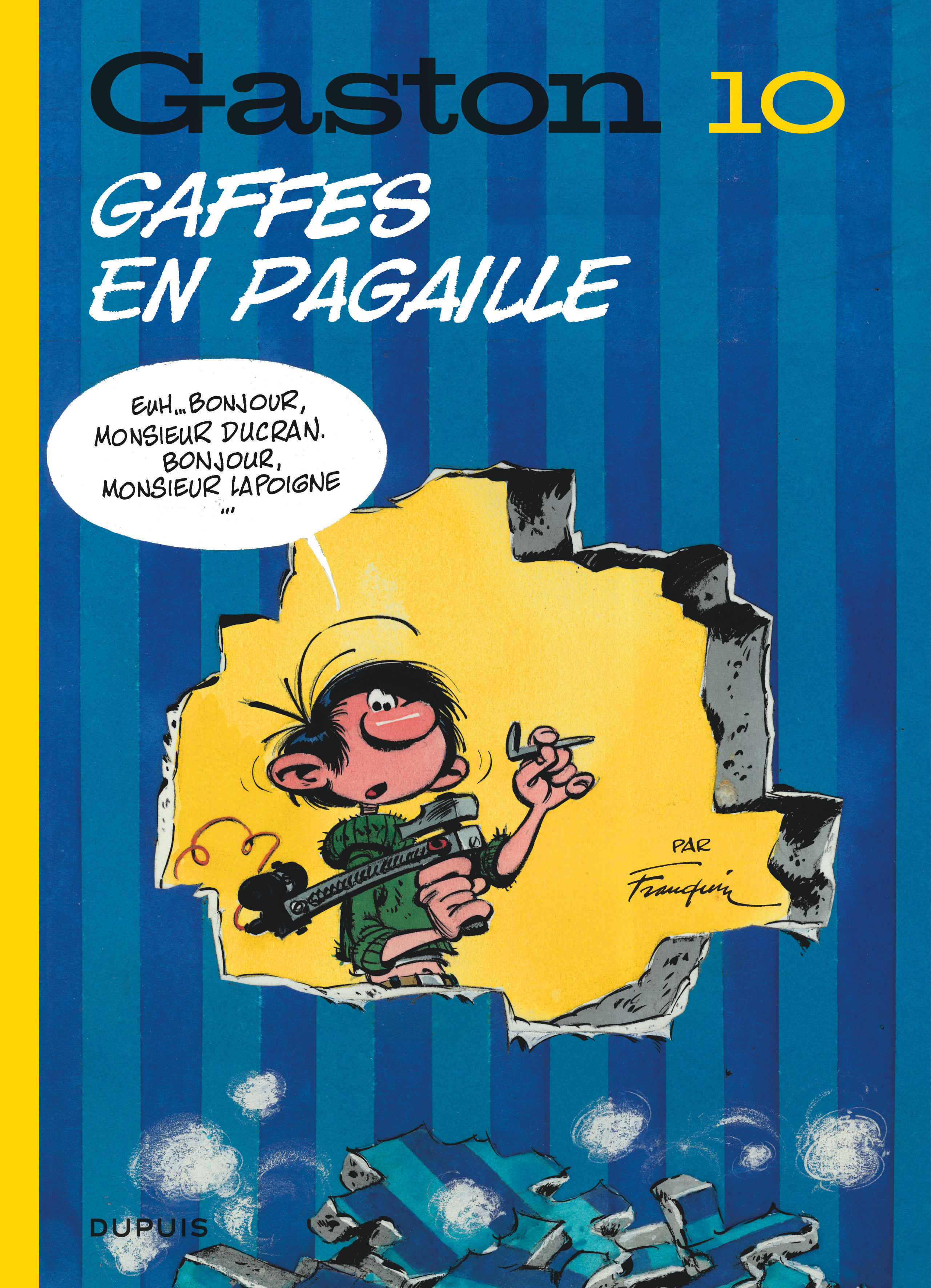 Gaston (édition 2018) - Tome 10 - Gaffes en pagaille (9791034730803-front-cover)