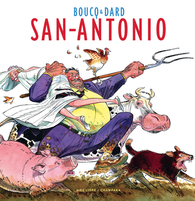 Artbook Boucq - Tome 0 - San Antonio (9791034731008-front-cover)