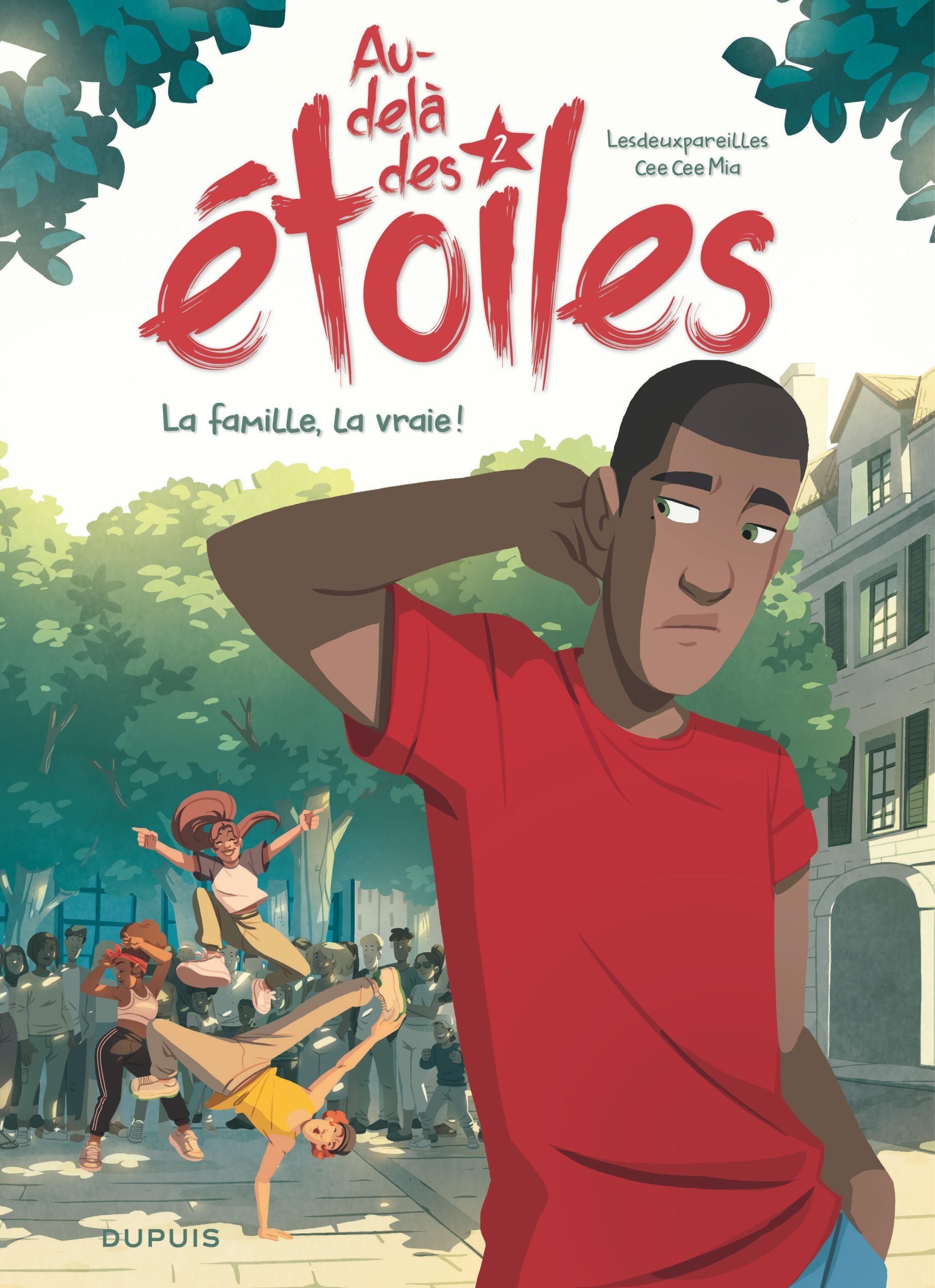 Au-delà des étoiles - Tome 2 - La famille, la vraie ! (9791034747665-front-cover)