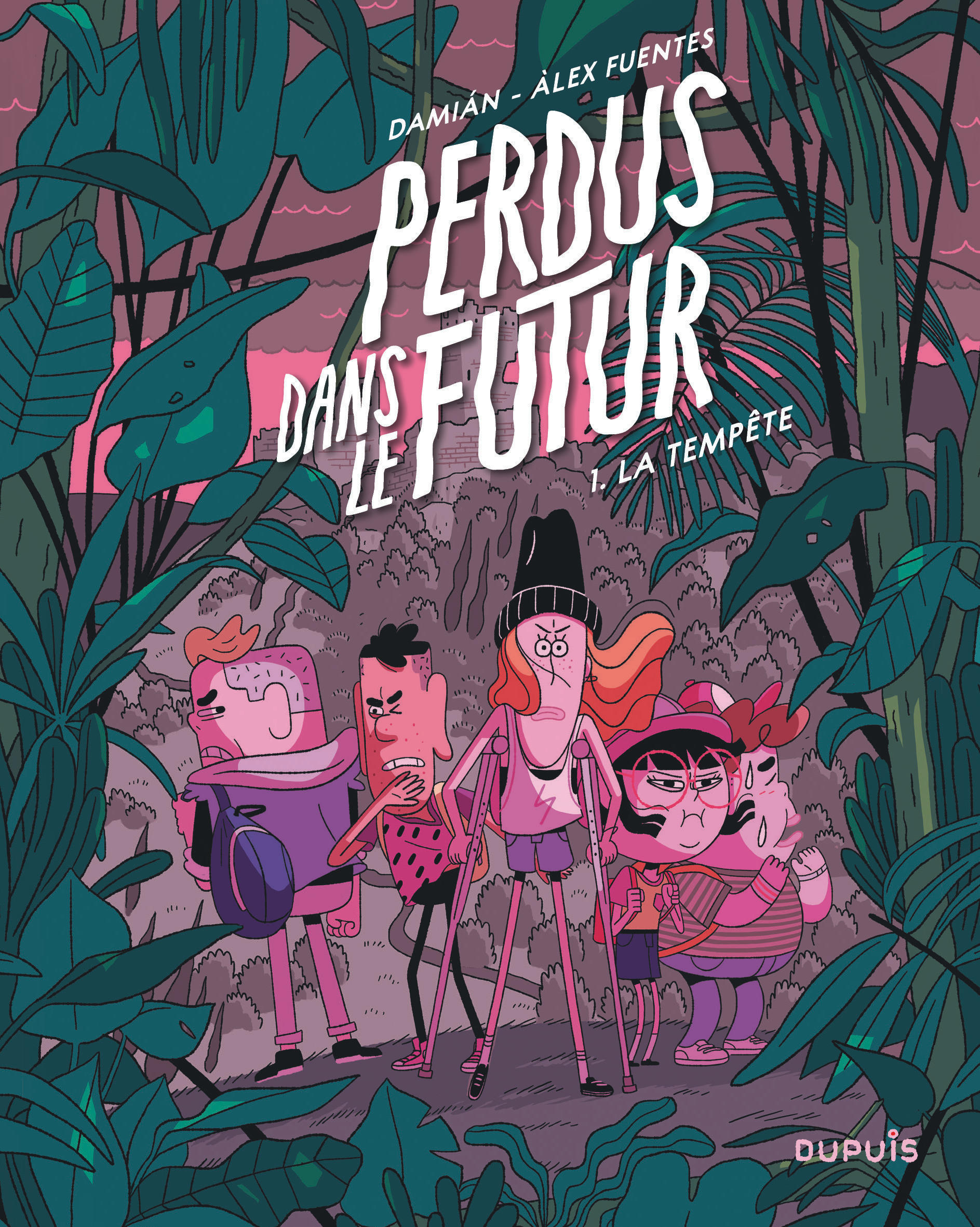 Perdus dans le futur - Tome 1 - La tempête (9791034739004-front-cover)