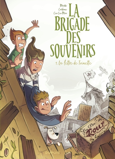 La brigade des souvenirs - Tome 1 - La lettre de Toinette (9791034736119-front-cover)