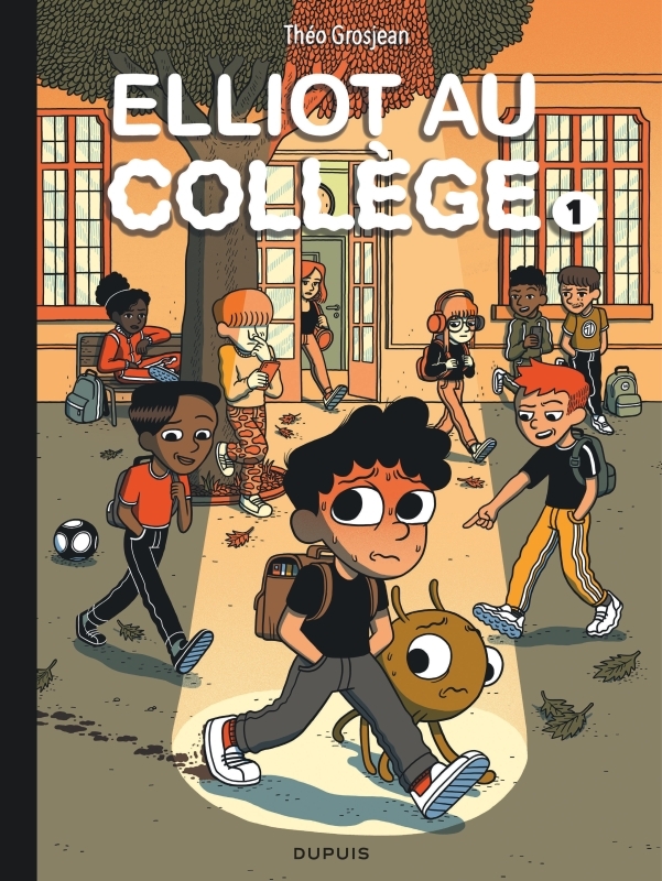 Elliot au collège - Tome 1 - Panique en sixième (9791034757787-front-cover)