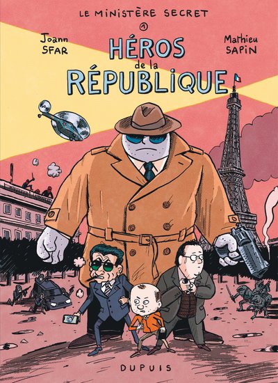 Le Ministère Secret - Tome 1 - Héros de la République (9791034745821-front-cover)