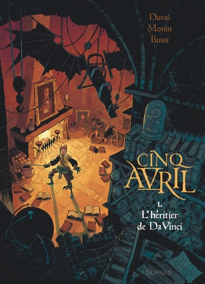 Cinq Avril - Tome 1 - L'héritier de Da Vinci (9791034753062-front-cover)