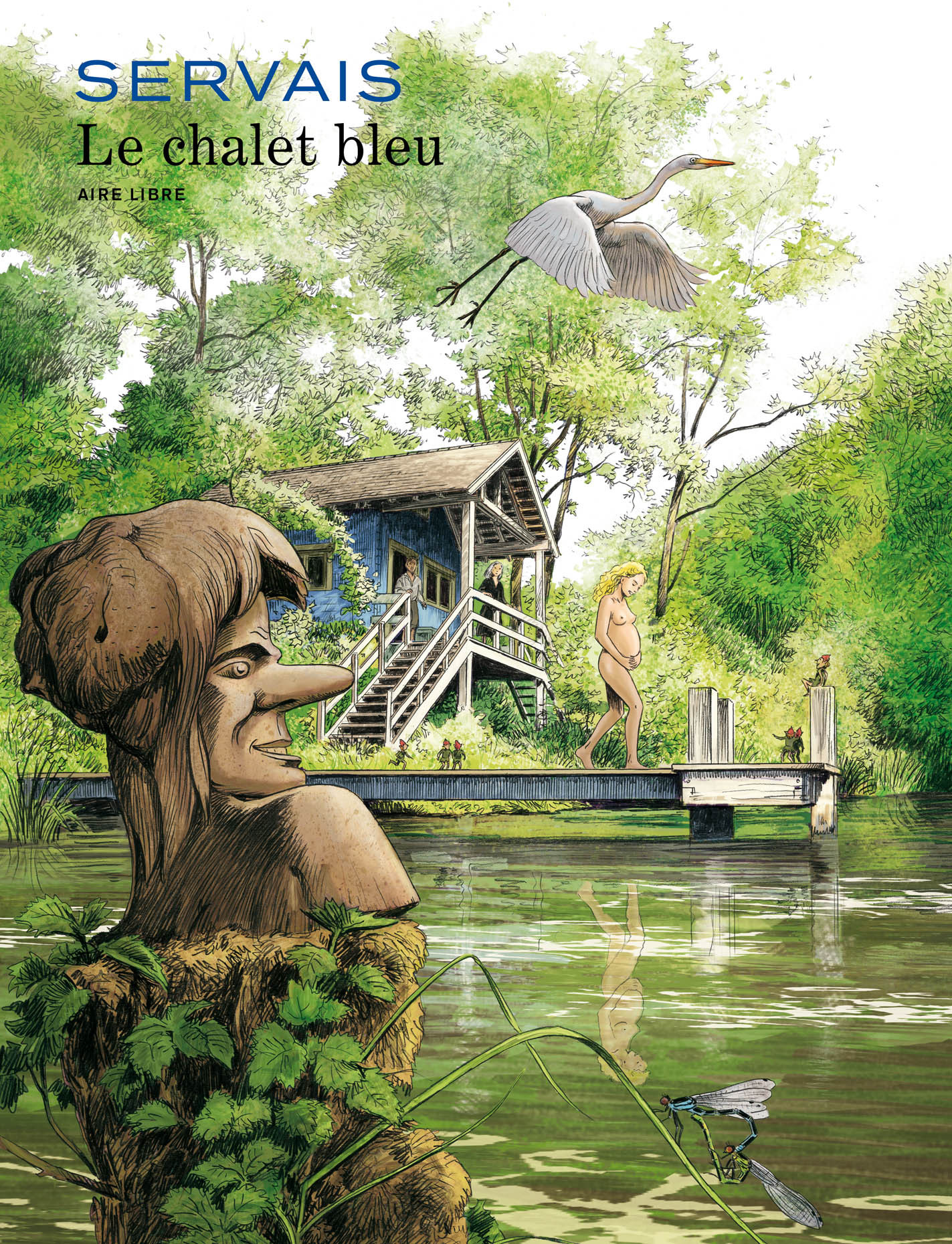 Le chalet bleu - Le chalet bleu (9791034731428-front-cover)