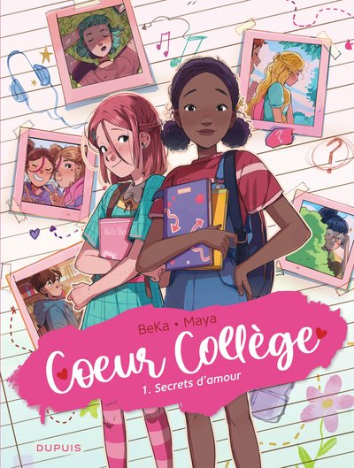 COEUR COLLEGE - TOME 1 - SECRETS D'AMOUR (9791034754205-front-cover)
