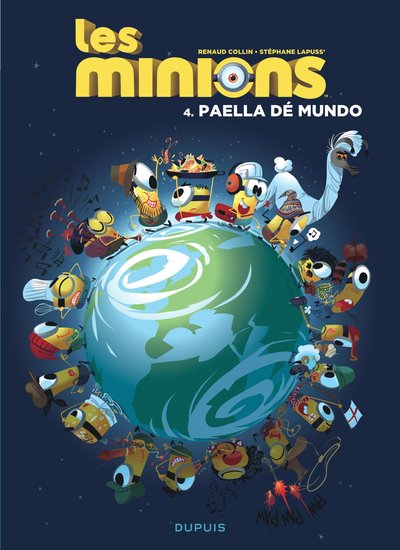 Les Minions - Tome 4 - Paella dé mundo (9791034733538-front-cover)