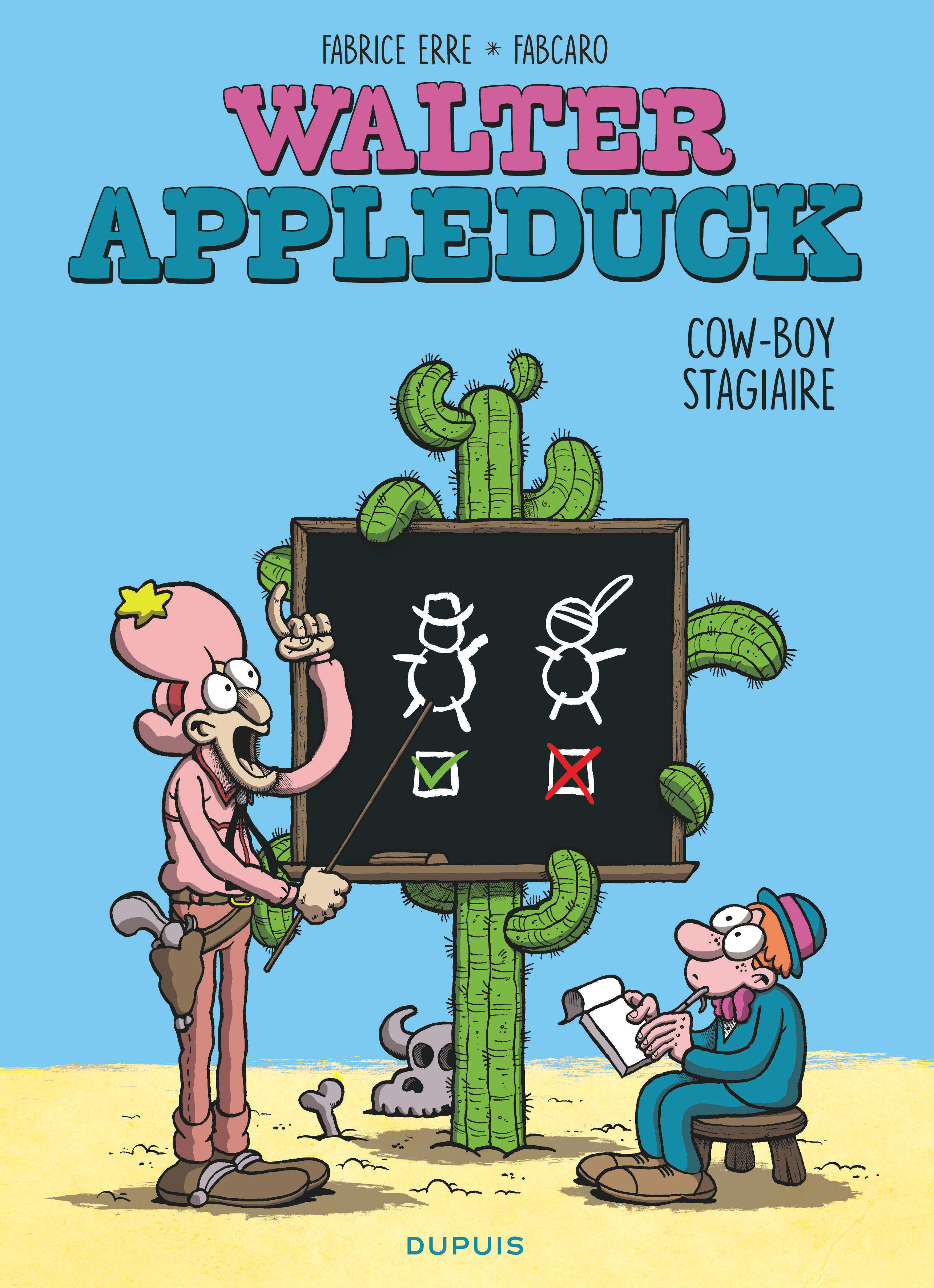 Walter Appleduck - Tome 1 - Stagiaire Cow-boy (9791034736850-front-cover)