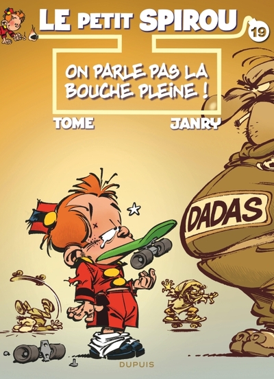 Le Petit Spirou - Tome 19 - On parle pas la bouche pleine ! (9791034749140-front-cover)