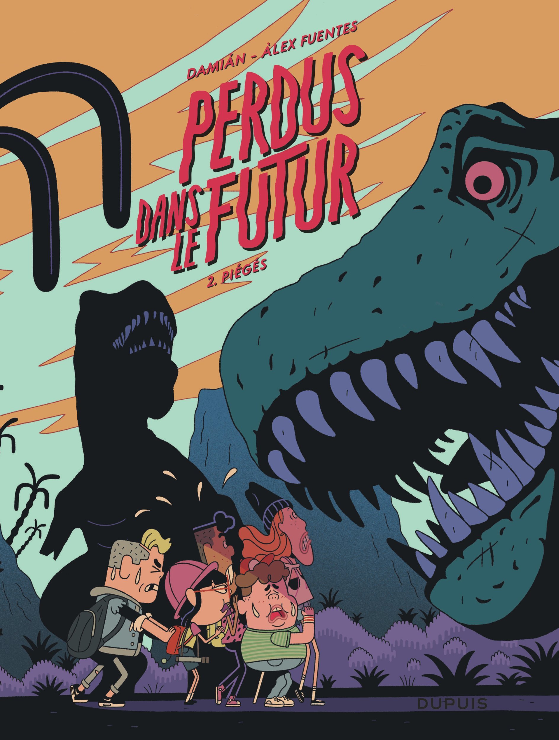 Perdus dans le futur - Tome 2 - Piégés (9791034747627-front-cover)