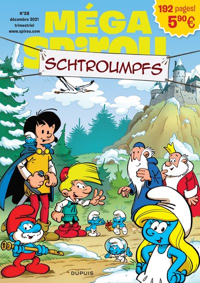Méga Spirou Hors-Série - Méga Spirou spécial Noël / Edition spéciale (Edition libraire) (9791034762125-front-cover)