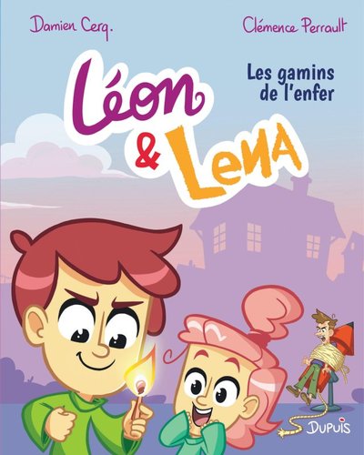 Léon et Lena - Tome 1 - Les gamins de l enfer (9791034762583-front-cover)