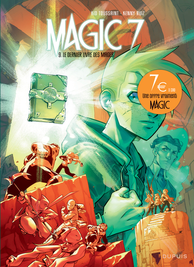Magic 7 - Tome 9 - Le dernier livre des mages / Edition spéciale (Opé 7¤) (9791034760527-front-cover)