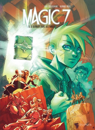 Magic 7 - Tome 9 - Le dernier livre des mages (9791034746279-front-cover)