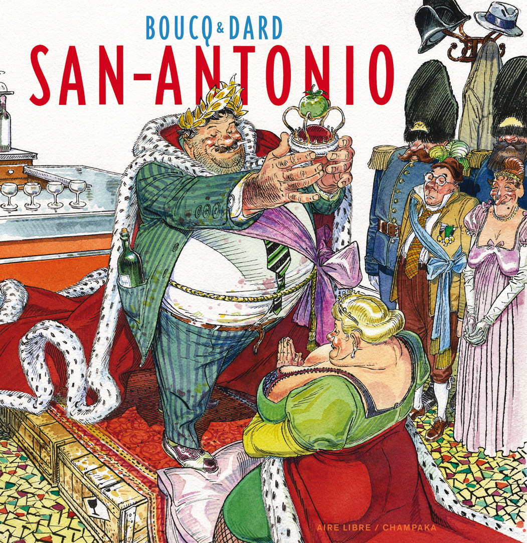 Artbook Boucq - Tome 0 - San Antonio (Edition spéciale) (9791034736423-front-cover)