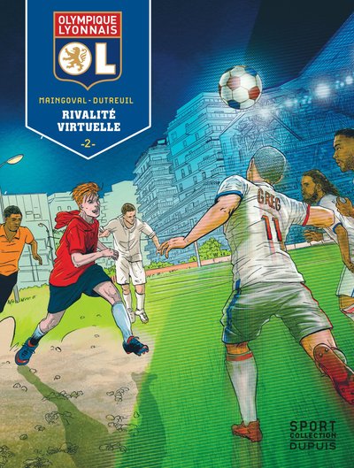 Olympique Lyonnais - Tome 2 - Rivalité virtuelle (9791034739318-front-cover)