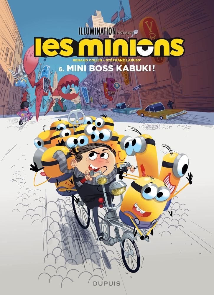 Les Minions - Tome 6 - Mini Boss Kabuki ! (9791034733552-front-cover)