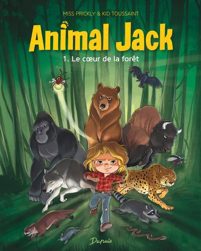 Animal Jack - Tome 1 - Le coeur de la forêt (9791034733019-front-cover)