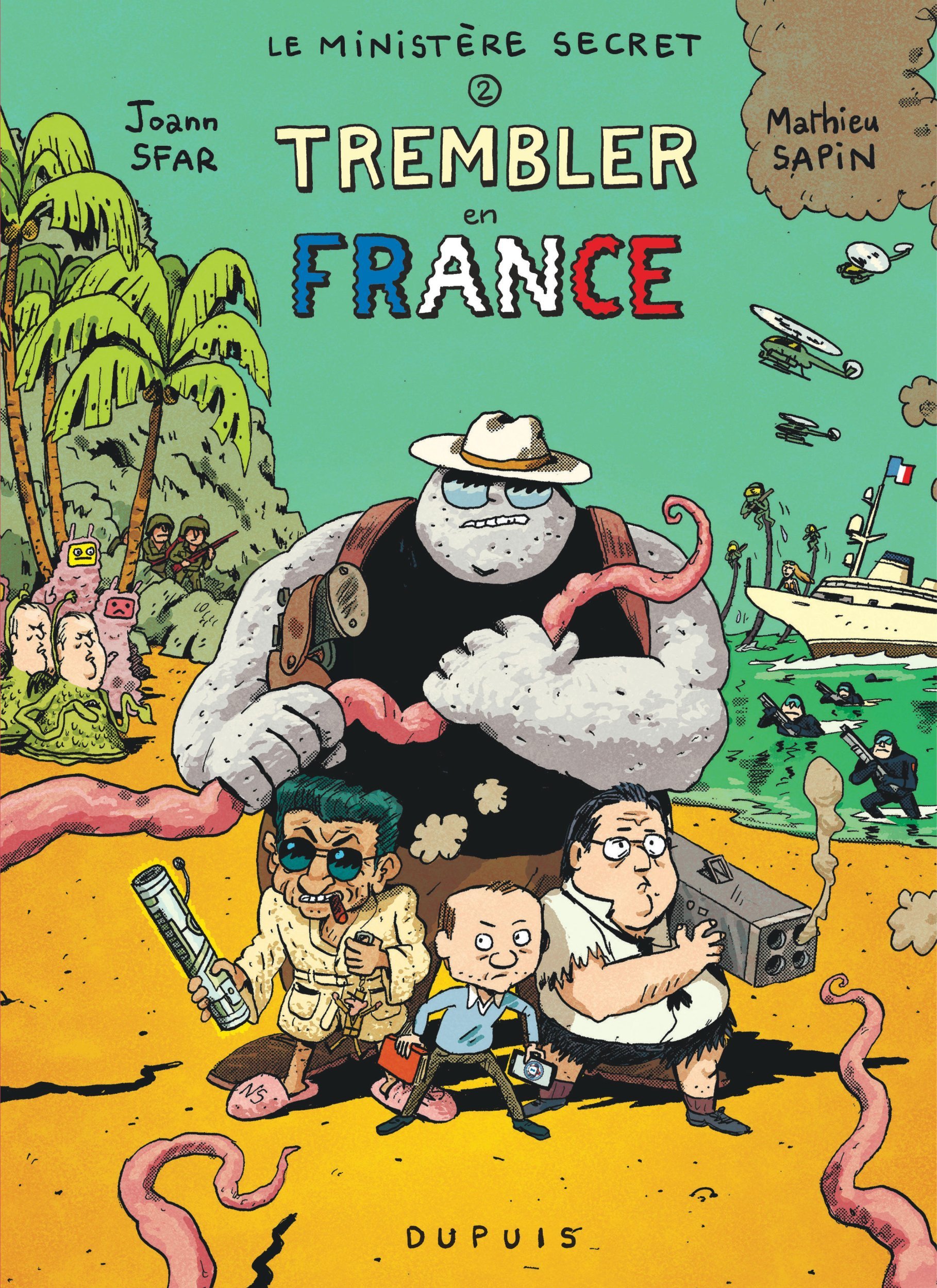 Le Ministère Secret - Tome 2 - Trembler en France (9791034745869-front-cover)