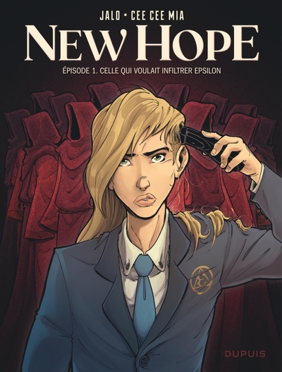 New Hope - Tome 1 - Celle qui voulait infiltrer Epsilon (9791034758692-front-cover)