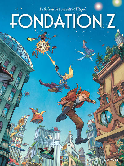 Le Spirou de ... - Tome 13 - Fondation Z (9791034730018-front-cover)