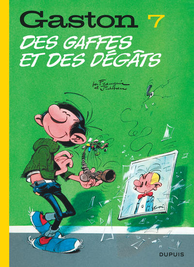 Gaston (Edition 2018) - Tome 7 - Des gaffes et des dégâts (9791034730773-front-cover)