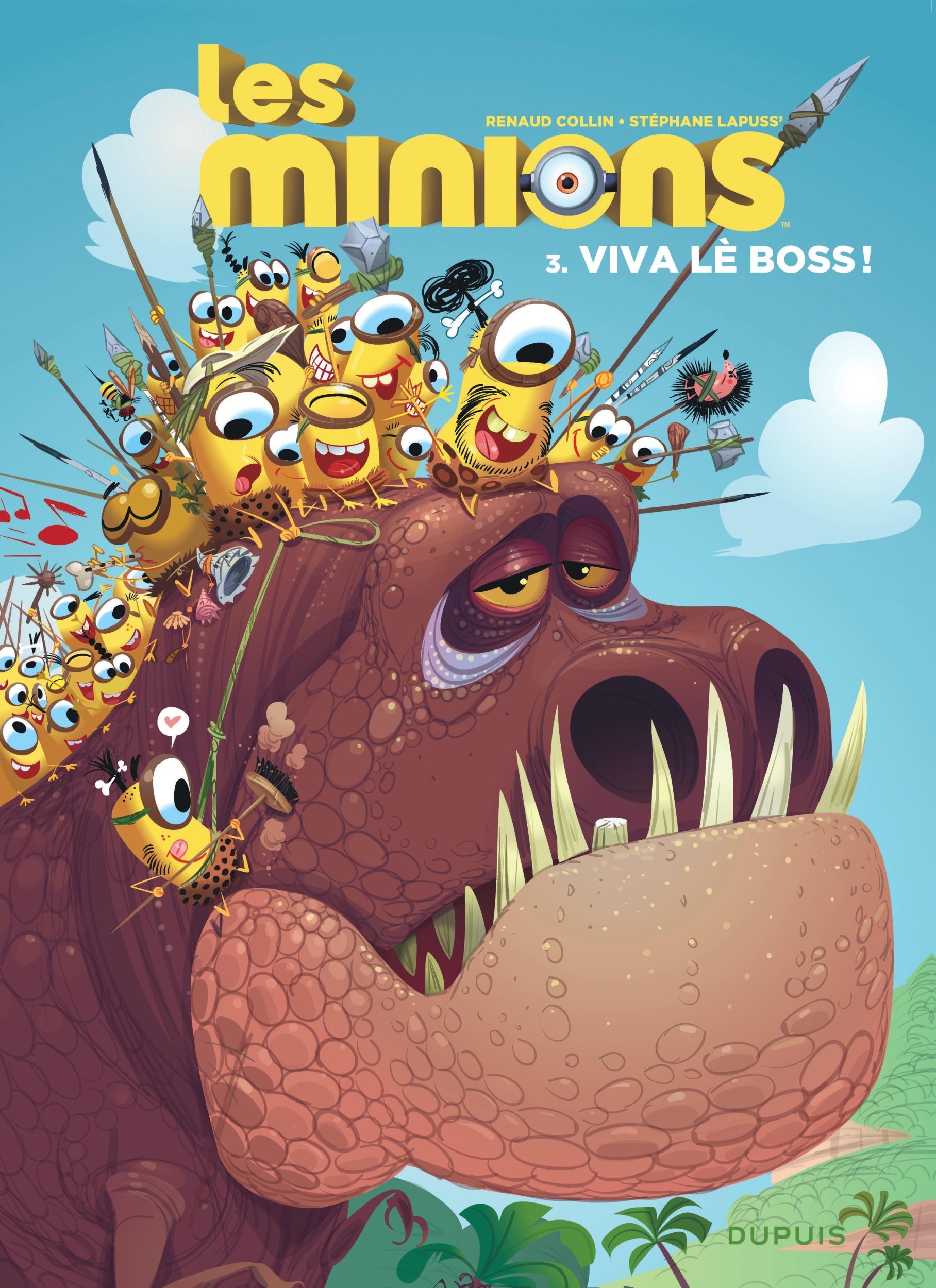 Les Minions - Tome 3 - Viva lè boss ! (9791034731152-front-cover)