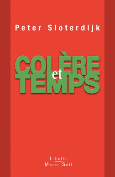 COLERE ET TEMPS (9782355800016-front-cover)
