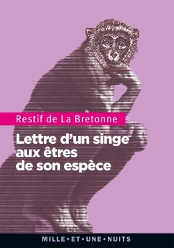 Lettre d'un singe aux êtres de son espèce (9782755507317-front-cover)