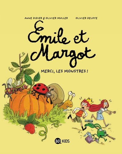 Émile et Margot, Tome 04, Merci, les monstres ! (9782747049627-front-cover)
