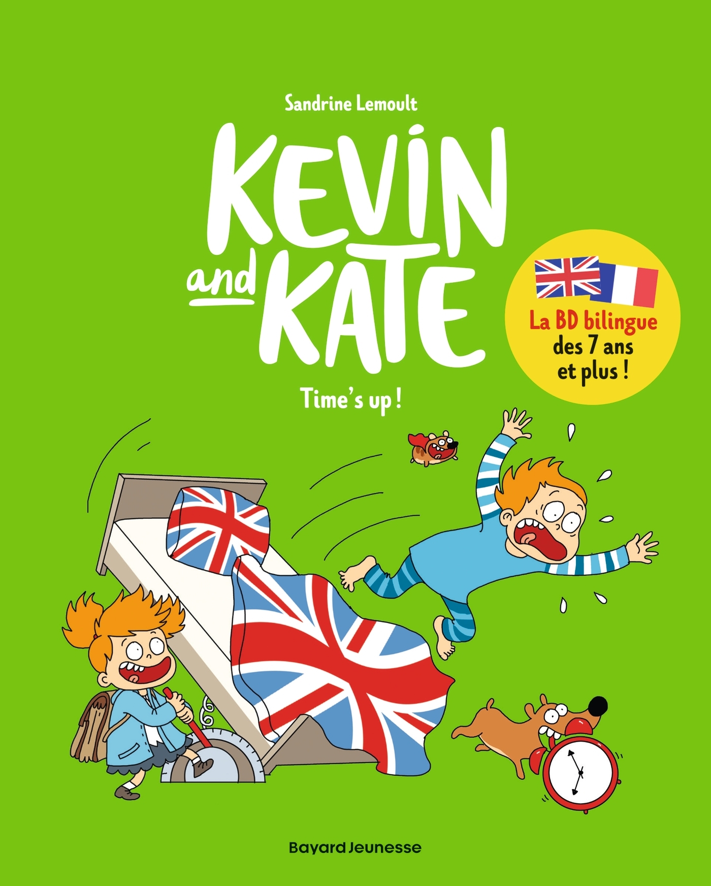 Kevin and Kate, Tome 02, Time's up ! (9782747085885-front-cover)