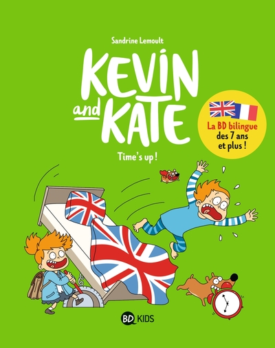 Kevin and Kate, Tome 02, Time's up ! (9782747085885-front-cover)