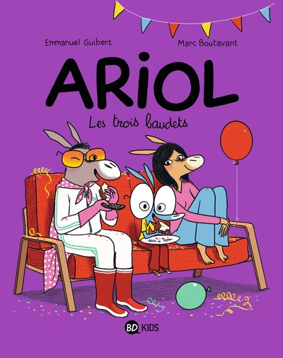 Ariol, Tome 08, Les trois baudets (9782747044622-front-cover)
