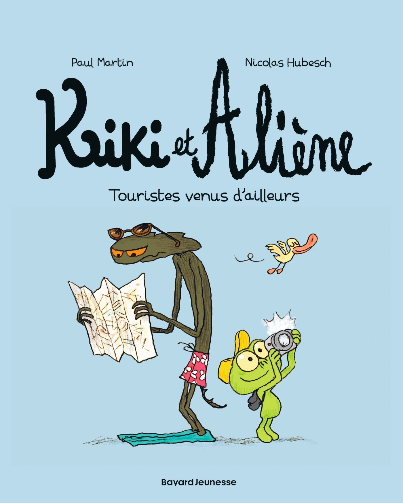Kiki et Aliène, Tome 01, Touristes venus d'ailleurs (9782747049603-front-cover)