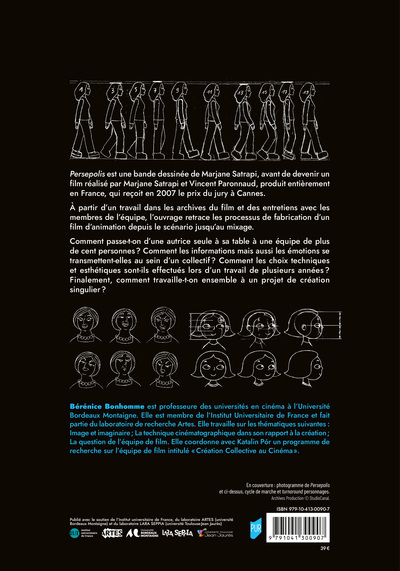 La fabrique de Persepolis, le film, À la chasse aux archives, les chemins de la création (9791041300907-back-cover)