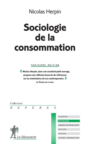 Sociologie de la consommation (9782348037597-front-cover)