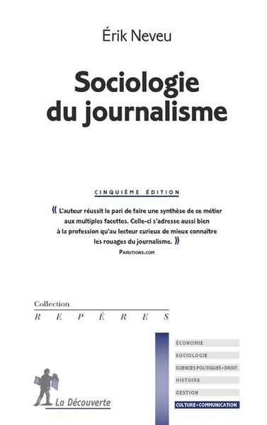 Sociologie du journalisme -5ème édition- (9782348041846-front-cover)