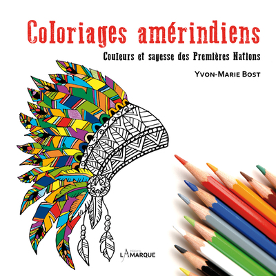 COLORIAGES AMERINDIENS (9782490643349-front-cover)
