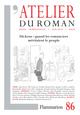 ATELIER DU ROMAN 86, DICKENS : QUAND LES ROMANCIERS MÉRITAIENT LE PEUPLE (9782081348479-front-cover)