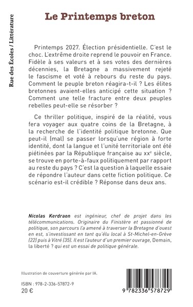 Le Printemps breton (9782336578729-back-cover)