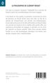 La philosophie de Clément Rosset (9782336577524-back-cover)