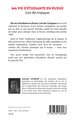 Ma vie d’étudiante en Russie, Loin des tropiques (9782336560588-back-cover)