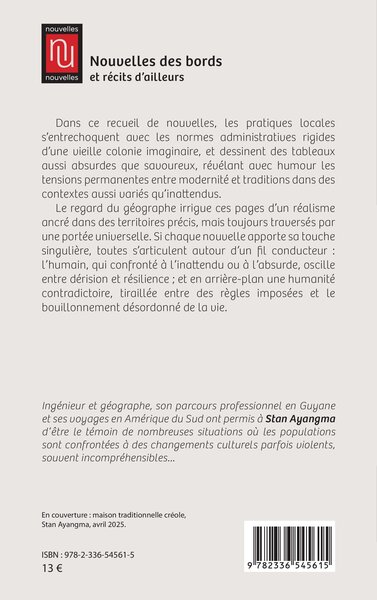 Nouvelles des bords et récits d’ailleurs (9782336545615-back-cover)